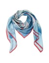Maxi silk scarf - Florida Seaside 120x120