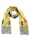 Silk scarf Klimt - The Kiss