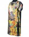 Robe en soie Klimt - Dame avec un éventail