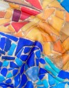 Pañuelo de seda Gaudi mosaico- Trencadis