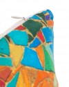 Silk clutch Gaudi mosaic bench
