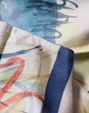 Kandinsky silk infinity scarf - Watercolour 6