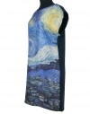 Robe en soie Van Gogh - La nuit étoilée