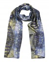 Men silk scarf Van Gogh - Starry night