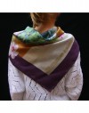 Bespoke square silk scarves 68x68 cm (27x27")