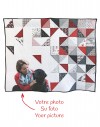 Kit de patchwork personlizado "Retrato con triángulos"