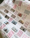 Quilt de patchwork pour enfant en kit personnalisé avec 12 photos Céleste