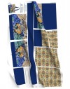 Kit sac cabas Gaudi Mosaique moderniste bleue