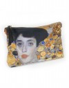 Lot foulard et pochette soie Klimt Adèle Bloch-Bauer