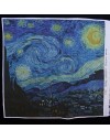 Precut linen print, Starry Night