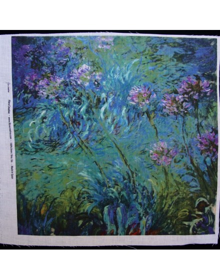Linen print, Monet - Impression Sunrise