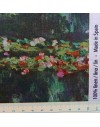 Linen print, Monet - Water Lily pond