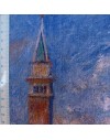 Lin imprimé Renoir - Vue de venise, le Palais de Doges