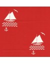 Lote de 8 fat quarters, tela ecológica infantil Set Sail de Birch Fabrics