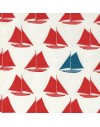 8 coupons tissu bio enfant Set Sail de Birch Fabrics