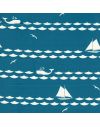 8 fat quater bundle organic children fabric Set Sail by Birch Fabrics