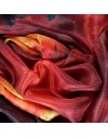 Custom printed silk fabric by the meter - silk Gauze
